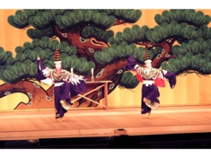 やまびこ三番叟(干溝歌舞伎)